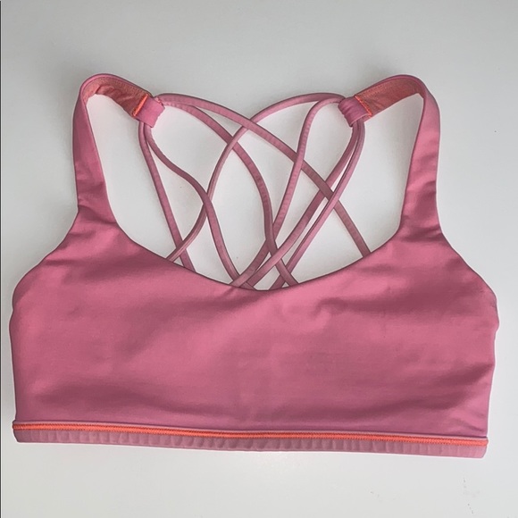 lululemon athletica Other - Woman's Pink Lululemon Sports Bra Size 4